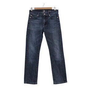 7 For All Mankind Dark Blue Jeans